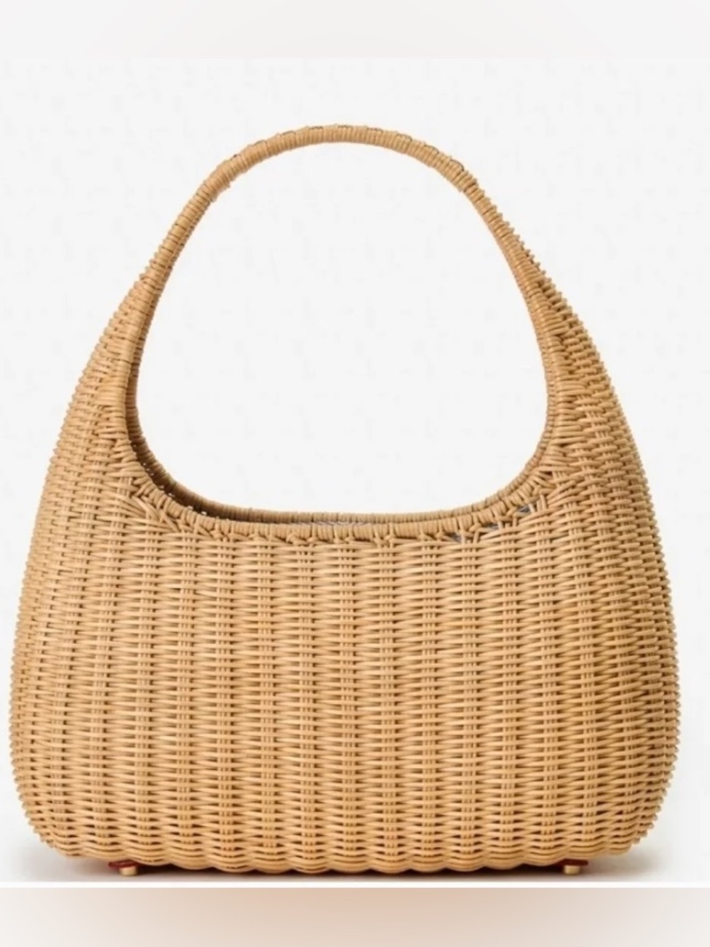 J. McLaughlin Santorini Wicker Shoulder Bag NWOT $228 - Picture 4 of 17